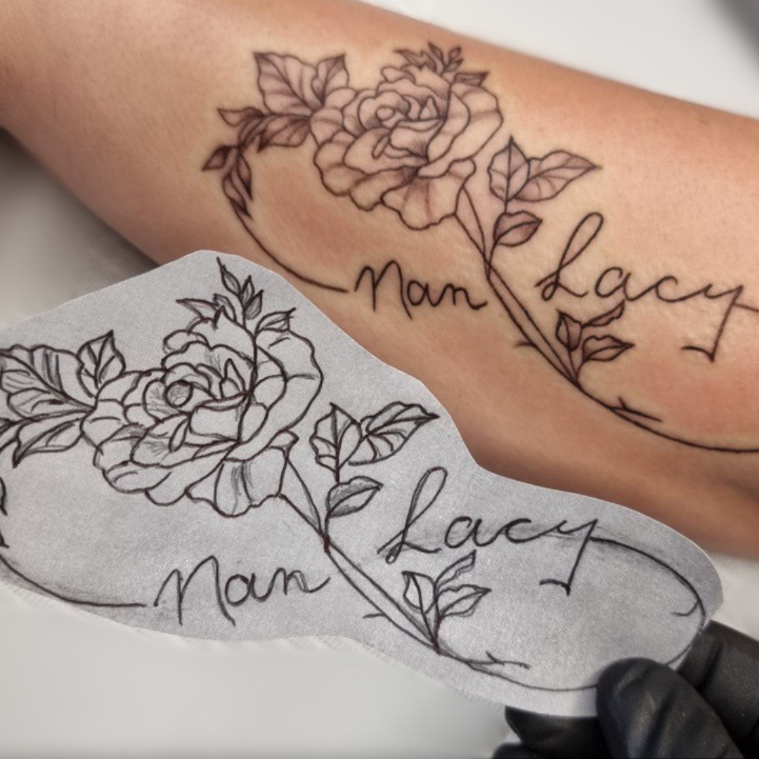 Fine line tattoo Ocean Reef featuring detailed and minimalist designs crafted by skilled tattoo artists.